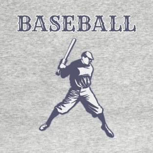 Baseball Player Vintage Batter T-Shirt